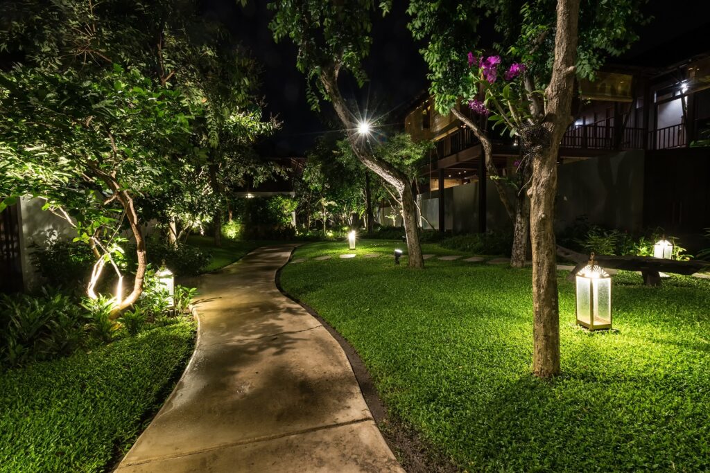 Outdoor Patio Lighting Electrical Installation